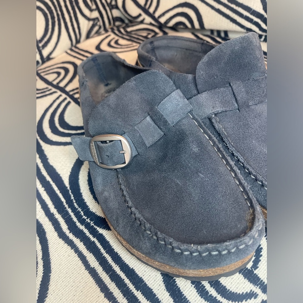 Buckley Birkenstock Navy Clogs - 40 - Picture 14 of 16